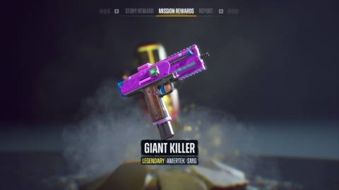An SMG reward in Suicide Squad: Kill the Justice League.