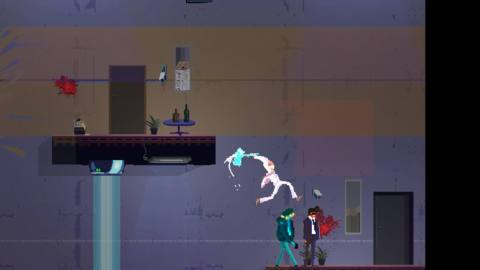 This 2D brawler is like Double Dragon meets Double Fine in a synth-soaked ’80s wonderland
