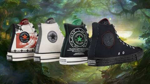 Converse’s new D&D collection of high tops and other gear are a critical success