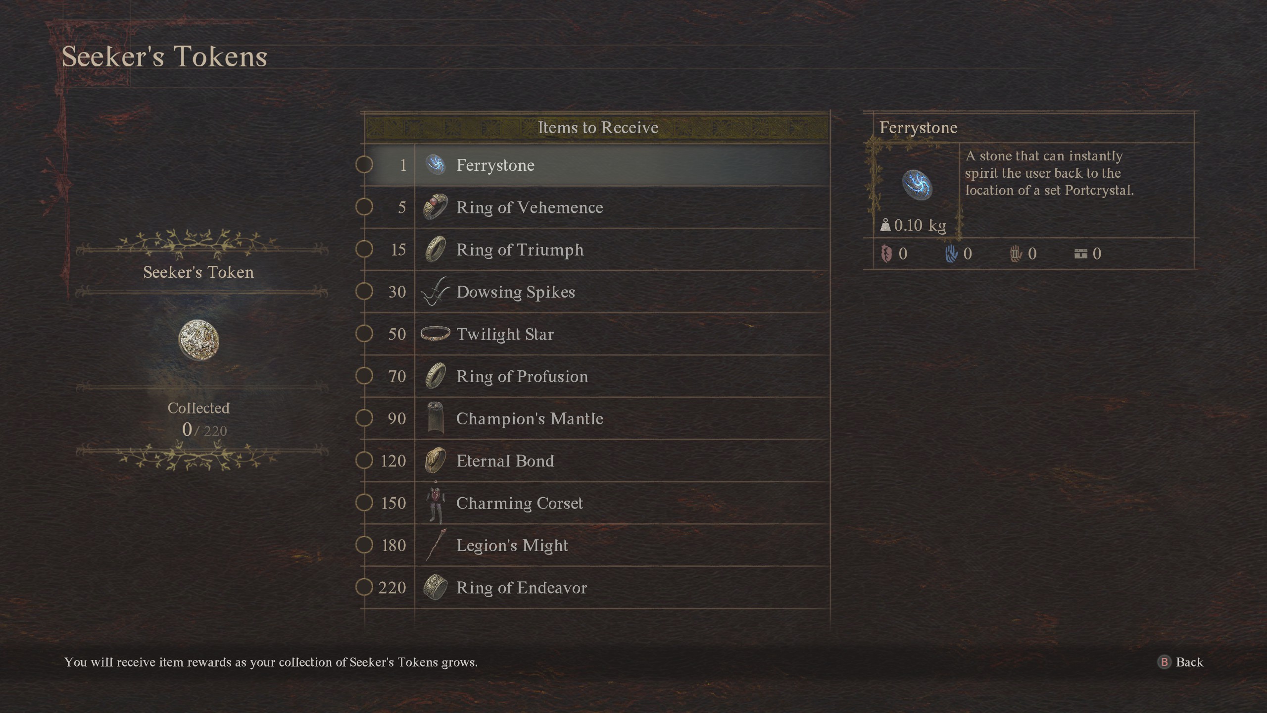 Dragon's Dogma 2 Seeker's Token rewards