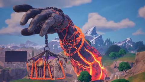 Fortnite’s giant hand event was a return to the game’s uniqueness of old