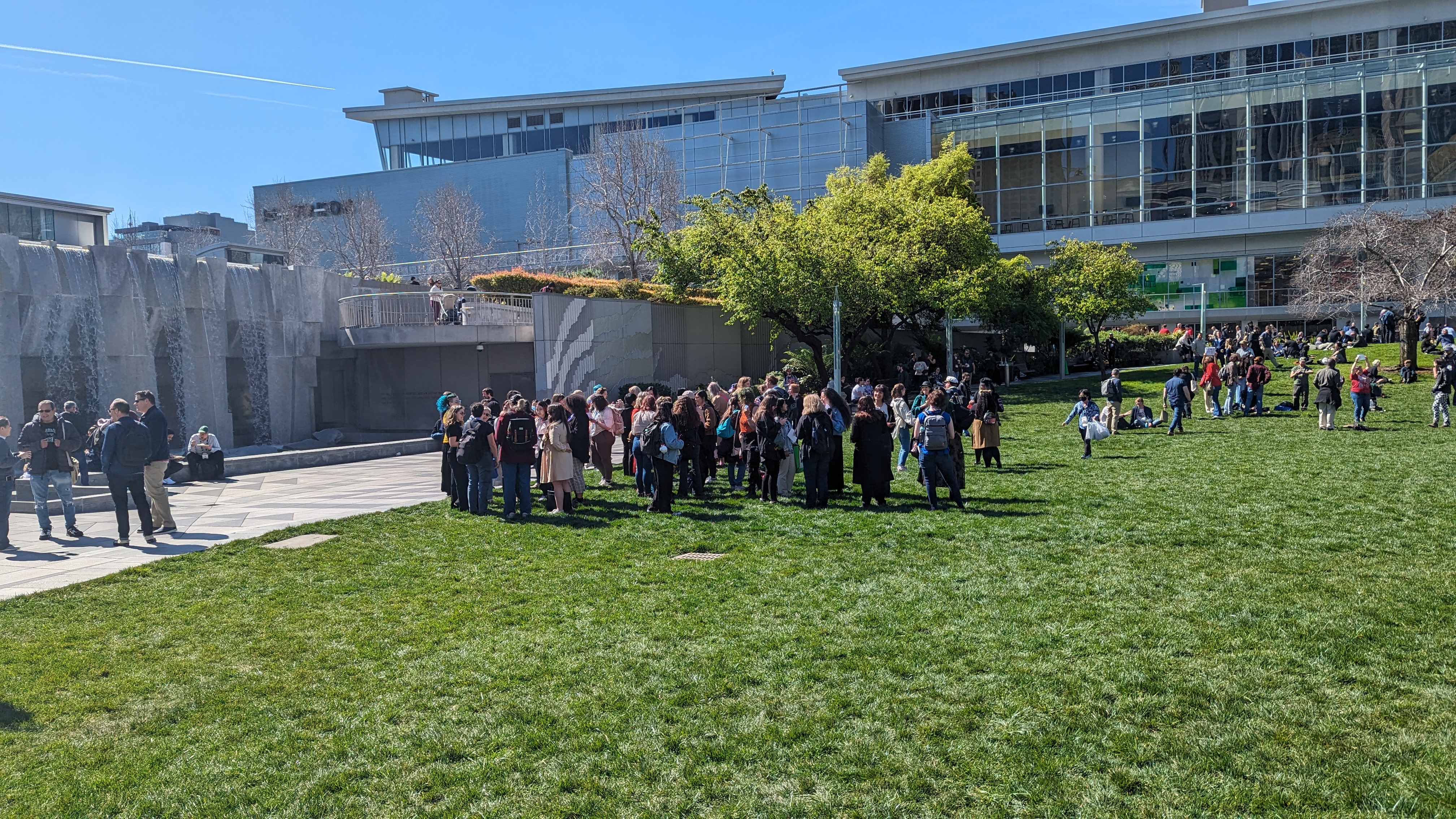 Images of developers at the GDScream event at GDC 2024