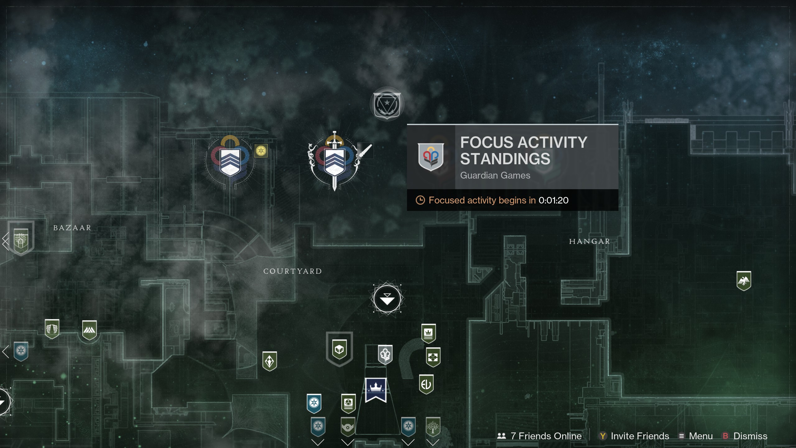 Destiny 2 Focus Activity Winners Package - Activity being reset