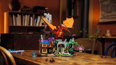 Lego’s D&D set features a dungeon, a dragon, and even a new adventure