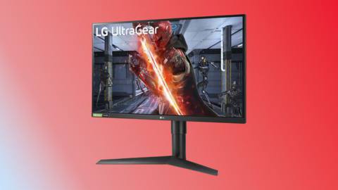 A stock photo of the 27-inch LG UltraGear Gaming Monitor
