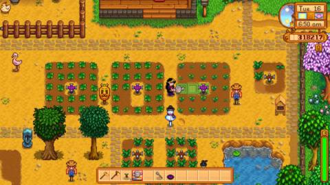 Losing your watering can is way too easy in Stardew Valley