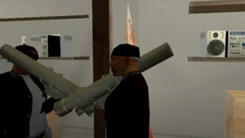 Why can GTA San Andreas’ glitchy mirrors have characters reach out of them? It’s not because of an underworld