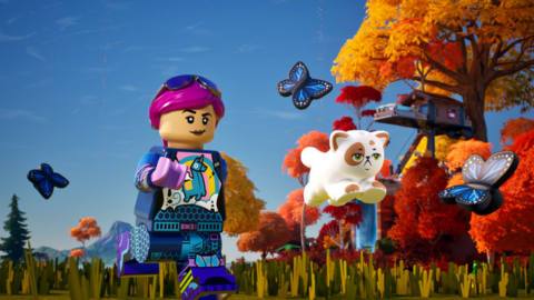 You can now make and share your own Lego Fortnite islands and games