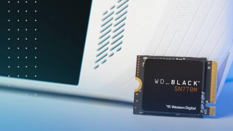 A stock photo of the WD_Black SN770M M.2 SSD