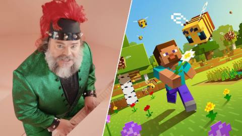 Listen to Jack Black’s dulcet tones as he seemingly confirms who he’s playing in the Minecraft movie
