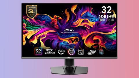 MSI MPG 321URX review: the best QD-OLED monitor for US buyers
