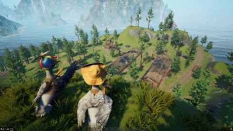 New multiplayer survival game features crafting, base building, automatic weapons and flying