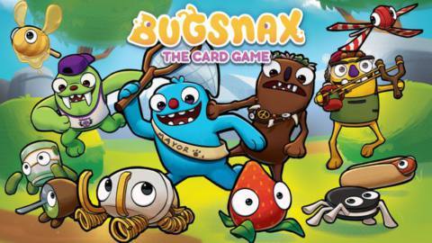 Key art for the Bugsnax card game