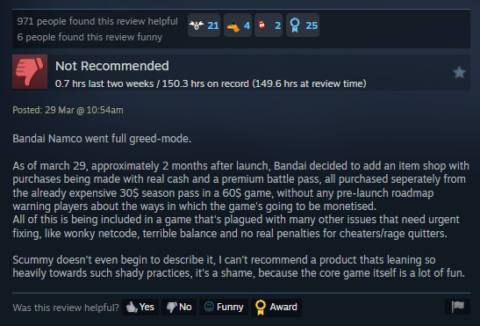 A Tekken 8 negative review.