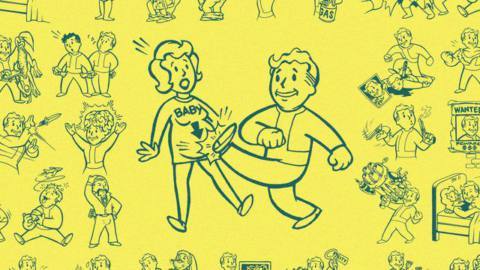 The cursed Vault Boy drawing Fallout creators would like to forget, but fans never will