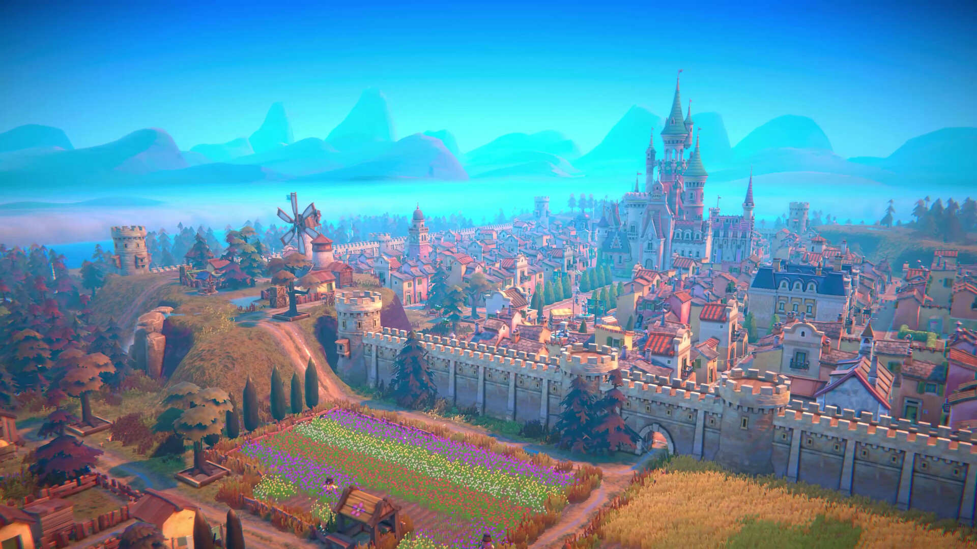 A fantasy village