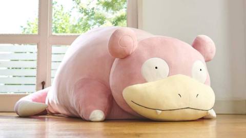 This Slowpoke plush is as big as the real thing, and costs $450