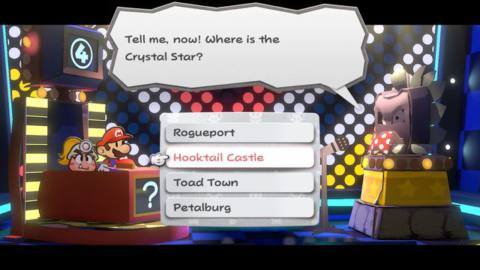 All Thwomp quiz answers in Paper Mario: The Thousand-Year Door