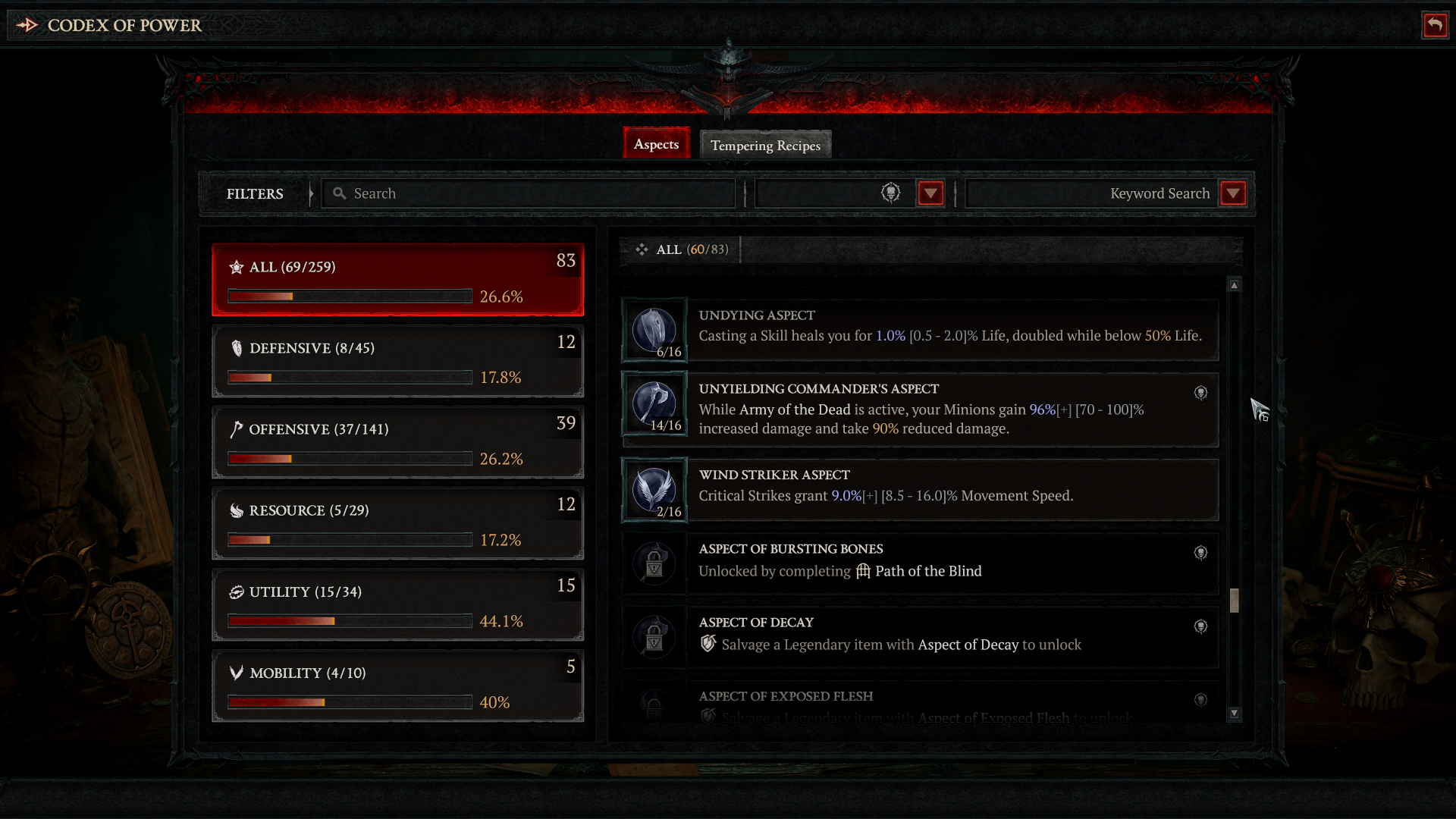 Diablo 4 season 4 loot reborn screenshots of reworked items and crafting systems