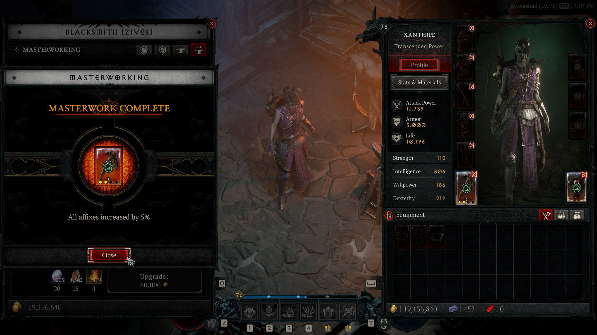 Diablo 4 season 4 loot reborn screenshots of reworked items and crafting systems