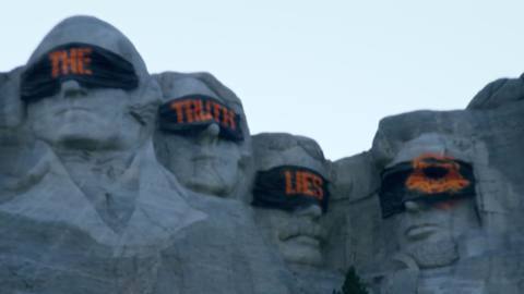 Call of Duty 2024’s likely teaser site sets the mood by blindfolding Mount Rushmore