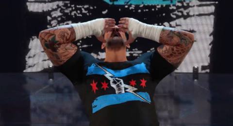 CM Punk is back in WWE 2K24