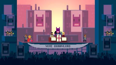Game of the Week: Not a Hero is another reminder of Roll7’s brilliance