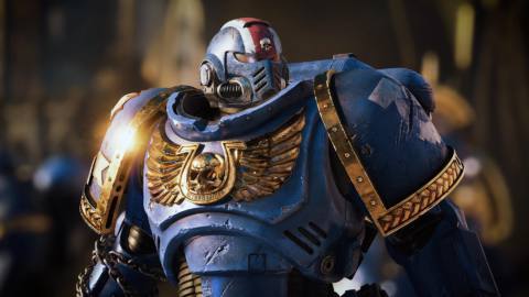 Warhammer 40K: Space Marine 2 will let you face off against your blue-armoured buddies in a PvP mode, at least according to a leaked artbook