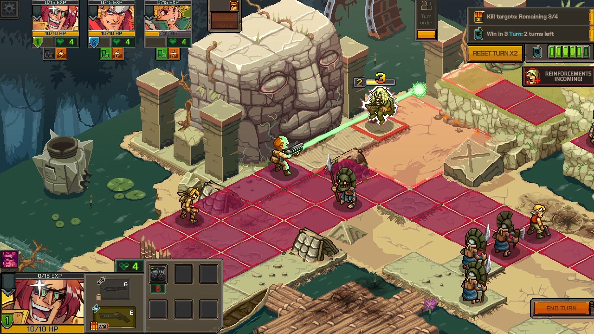 Metal Slug Tactics screenshot (2024)