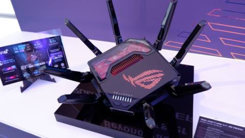 Asus has ROG-ified its monstrous BE19000 Wi-Fi 7 router to be more Thargoid than ever before