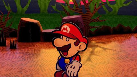 A screenshot of Paper Mario: The Thousand-Year Door