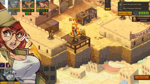 Metal Slug Tactics roguishly reinvents turn-based run-and-gun