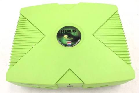 This shockingly rare limited edition Hulk Xbox console was donated to a UK charity shop