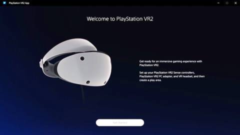 Sony PS VR2 App listed on Steam.
