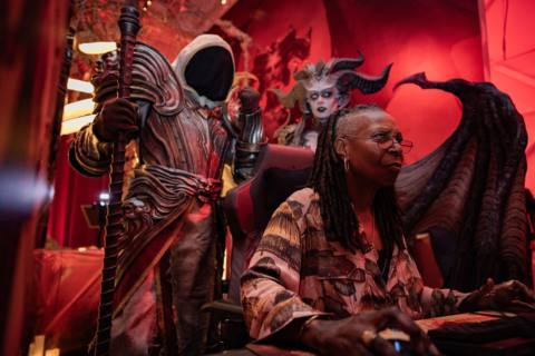 Blizzard mends rift with Whoopi Goldberg at Whoopi Goldberg-themed weed event as Diablo 4’s Lilith presents star with ‘key to hell’