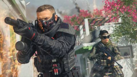Two modern military characters in a screenshot from Call of Duty: Modern Warfare 3