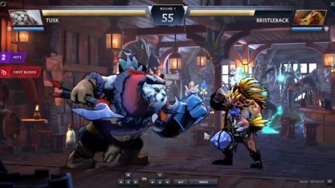 Hold the phone, Valve has created a fighting game for its DOTA 2 battlepass