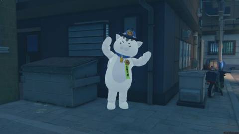 Officer Mewmew dances for the Chivalrous Spirit Medal IV from the 404 Error house in Zenless Zone Zero.