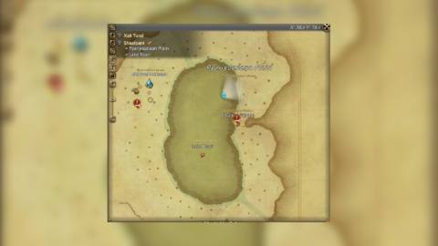 Location for the Longnose Gar in Final Fantasy 14 Dawntrail