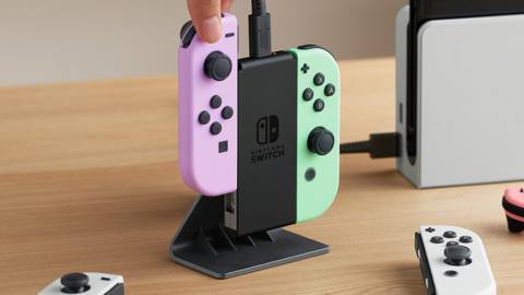 Seven years after Switch’s launch, Nintendo unveils Joy-Con Charging Stand