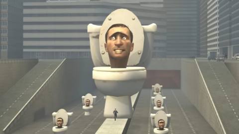 Skibidi Toilet, made using Half-Life 2 assets, reportedly in talks for Michael Bay movie