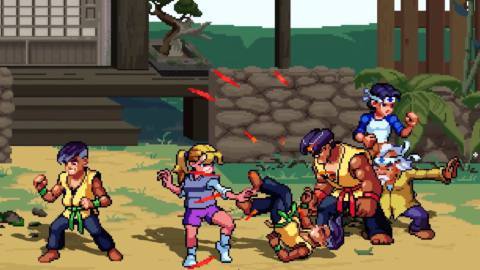 The 80s Karate Kid movies are getting a 16-bit-style beat-’em-up in September