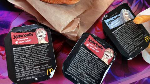 The McDonald’s Jujutsu Kaisen sauce did not overpower me 
