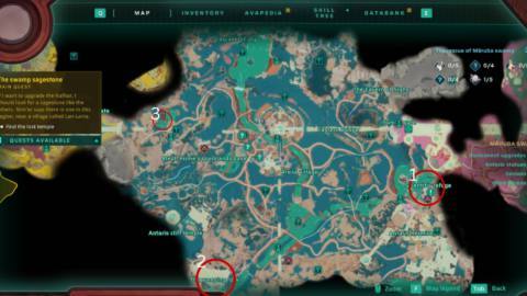 All backpack pocket locations in Creatures of Ava