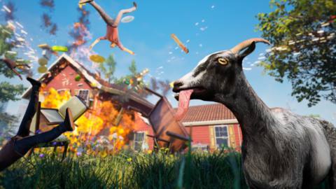 Goat Simulator Remastered revealed via a million re-release gags at Gamescom Opening Night Live 2024, drops later this year