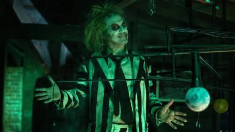 How did Tim Burton prepare for a Beetlejuice sequel 36 years on from the original? Well he certainly didn’t watch the original, that’s for sure