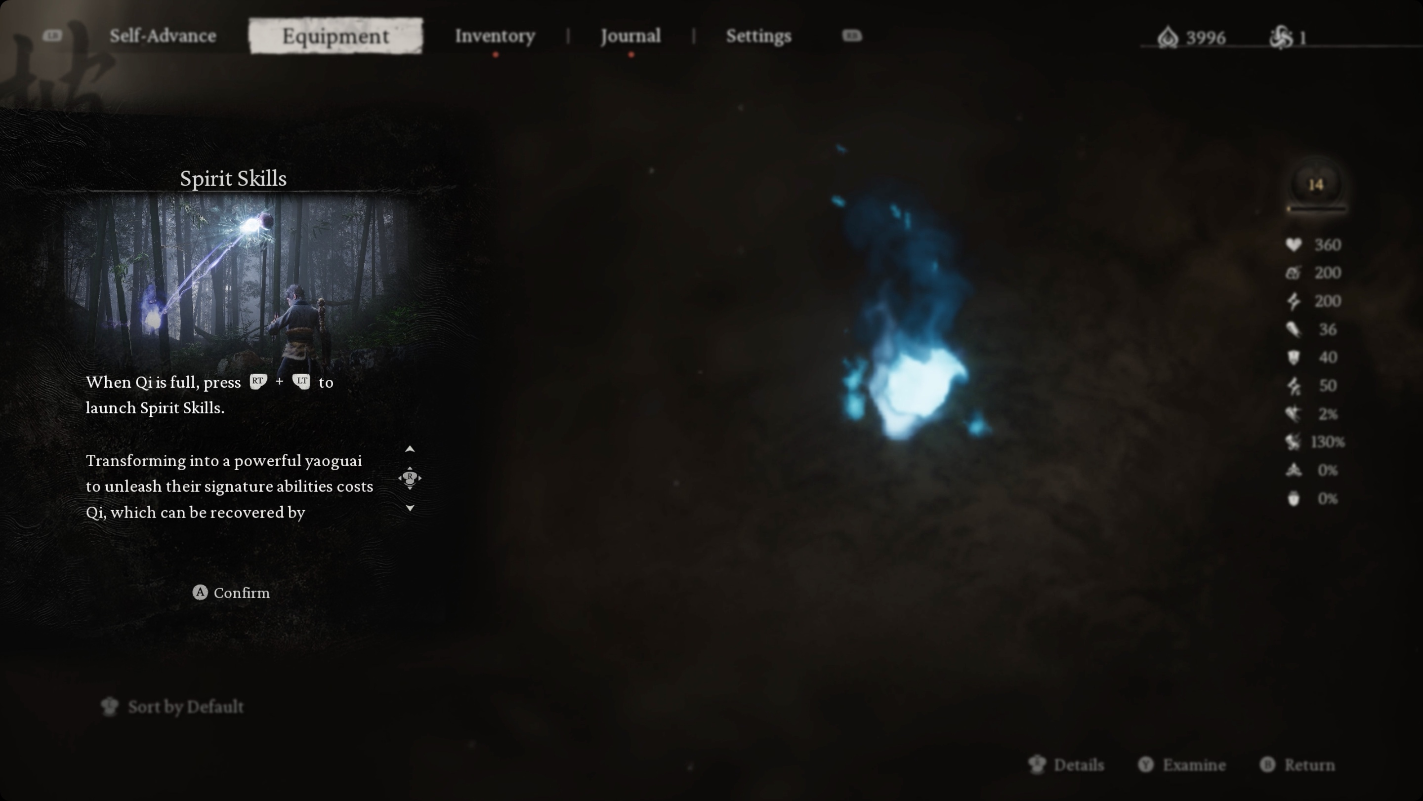 The Destined One learns about Spirit Skills in Black Myth: Wukong The Destined One learns about Spirit Skills in Black Myth: Wukong