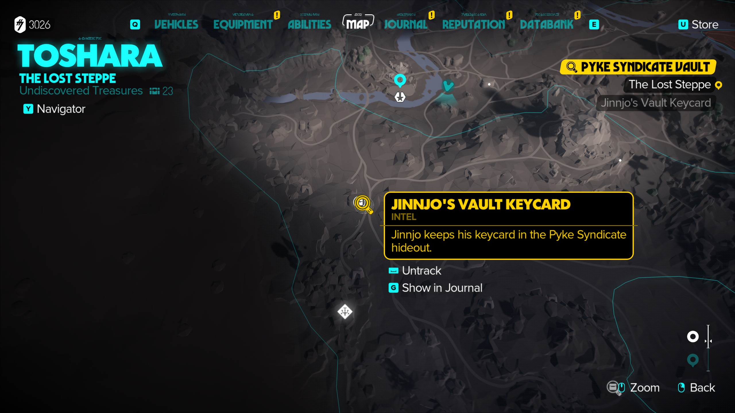 Star Wars Outlaws Pyke vault - Jinnjo's keycard location