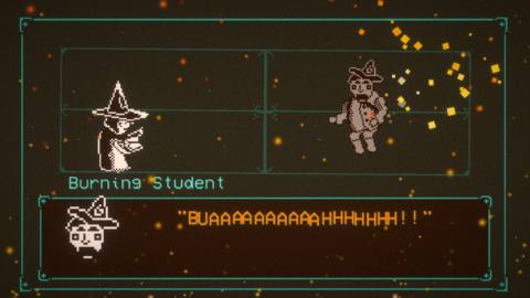 Leximan is a charming indie romp where you grab words out of the air to solve problems—like helping Dave, who has been on fire for 27 minutes