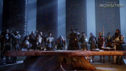 Dragon Age: Inquisition - reveal art of party members